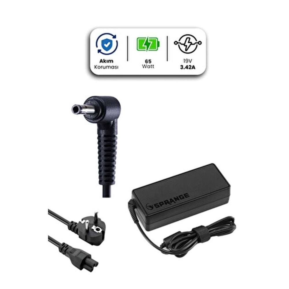 SPRANGE SR-L17 ULTRABOOK ADAPTOR 19V 3.42A 3,0m*1.1