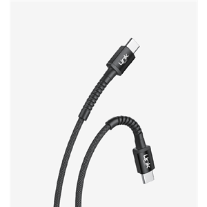 LINK-TECH K597 SAFE PD 3A ÖRGÜLÜ METAL BAŞLI 3000MM USB-C ŞARJ KABLOSU