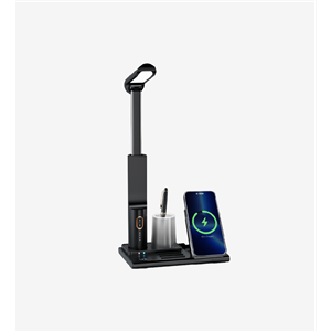 LINK-TECH W798 PREMIUM 3Ü 1 ARADA MASAÜSTÜ TELEFON TUTACAĞI & MAGSAFE WIRELESS ŞARJ ALETİ