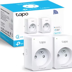 TP-LINK TAPO P100-2 MINI Wi-Fi AKILLI PRİZ 2'Lİ