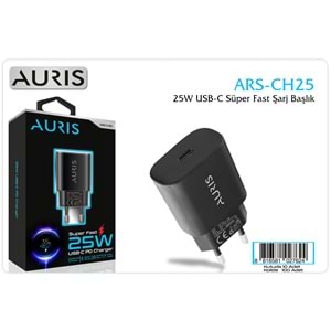 AURIS 25W SUPER FASTT USB-C PD CHARGER