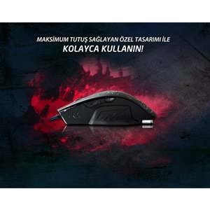 EVEREST SM-700 SIYAH OYUNCU MOUSE