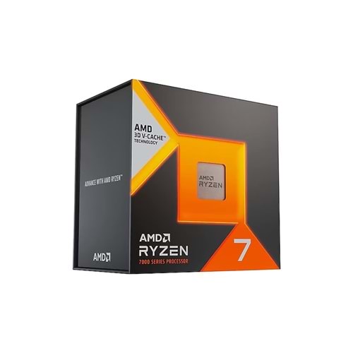 Amd Ryzen 7 7800X3D 4.2/5GHz 96MB 120W Radeon Graphics AM5 İşlemci (Fansız)