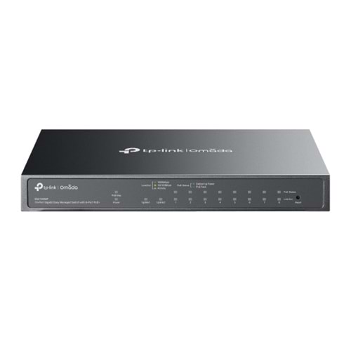 Omada ES210GMP 10-Port Easy Manag Switch 8-Port PoE+ (123W)