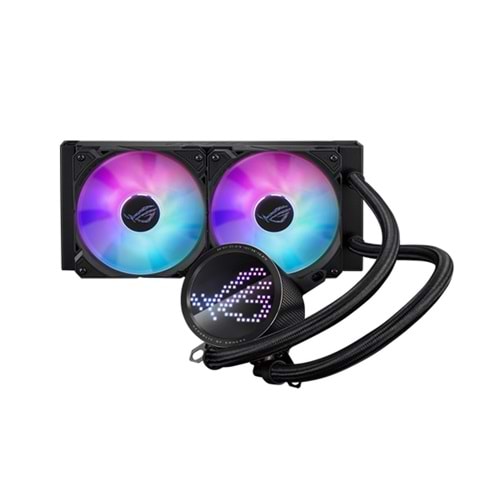 Asus ROG RYUO III 240 ARGB ANIME MATRIX LED Ekran ROG 120mm ARGB CPU Soğutucu