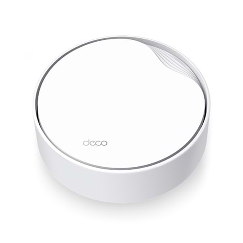 Tp-Link Deco X50-PoE(1-Pack) AX3000 Whole Home Mesh WiFi 6 System Menzil Geniş