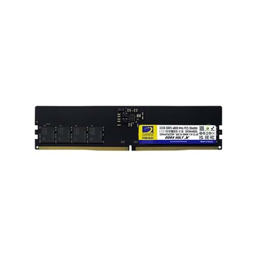 TwinMOS 32GB 4800MHz DDR5 U-DIMM CL40 Ram (TMD532GB4800U40)