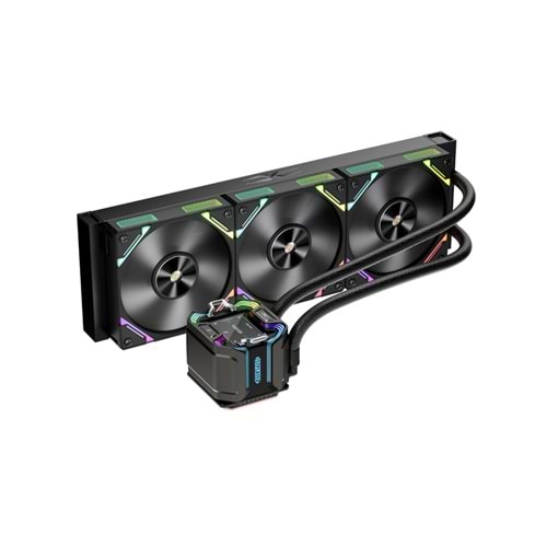 1ST Player X STARSHIP AM5/LGA1700/LGA1851 240mm PREMIUM Sıvı Soğutucu(Siyah)