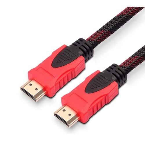 Sensei S-N14200 2K 1.4V 3D Altın Uçlu Örgülü HDMI Kablo (20m)