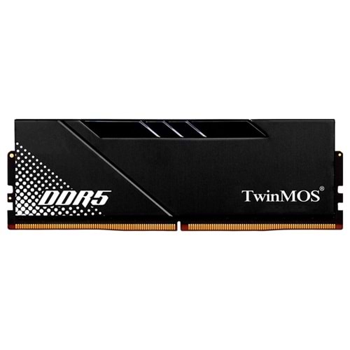 TwinMOS 32GB 5600MHz DDR5 U-DIMM CL46 Black Ram (Soğutuculu) (TMD532GB5600U46B)