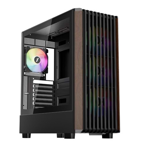 1ST Player WD5 750W 80+ Silver ATX 3.1 ARGB USB3.0 ATX Siyah Kasa