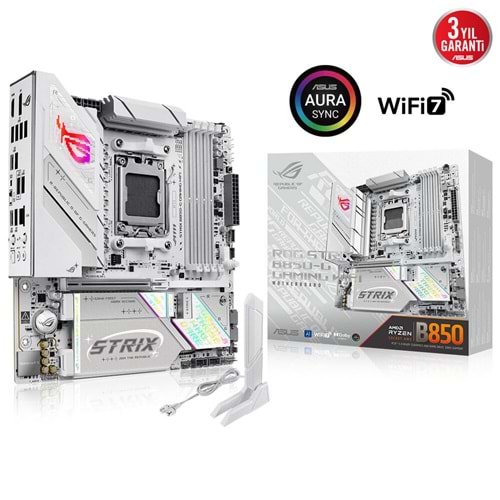 Asus ROG STRIX B850-G GAMING WIFI B850 DDR5 DP/HDMI PCI 5.0 AM5 Anakart