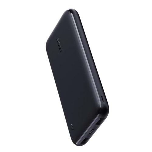 Aukey PB-N73-BK 15W 10.000mAh Type-C İnce Powerbank (Siyah)