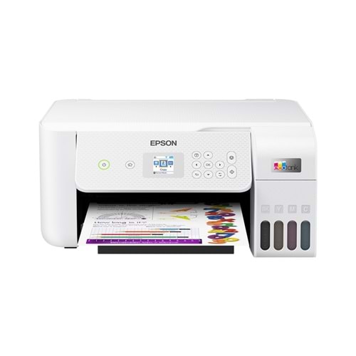 Epson L3266 ECOTANK Fotokopi,Tarayıcı, WiFi Mürekkep Tanklı Yazıcı (C11CJ66412)