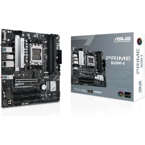 Asus PRIME B650M-A WIFI AMD B650 DDR5 USB3.2 M.2 DP/HDMI/VGA PCI 4.0 AM5 Anakart