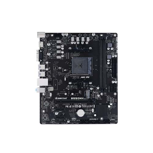 Biostar B550MH AMD B550 DDR4 M.2 USB 3.2 HDMI/VGA PCI 4.0 AM4 Anakart
