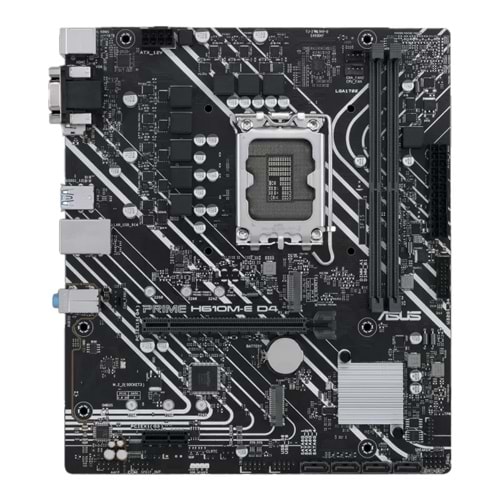 Asus PRIME H610M-E D4-CSM H610 DDR4 M.2 USB 3.2 DP/HDMI PCI 4.0 1700p Anakart