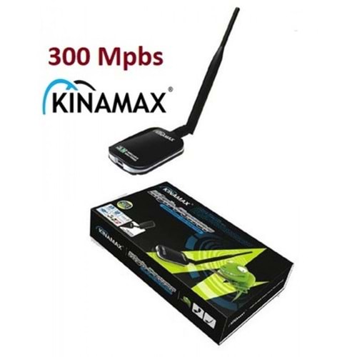 KINAMAX KABLOSUZ 300 MPBS USB WIFI ADAPTOR