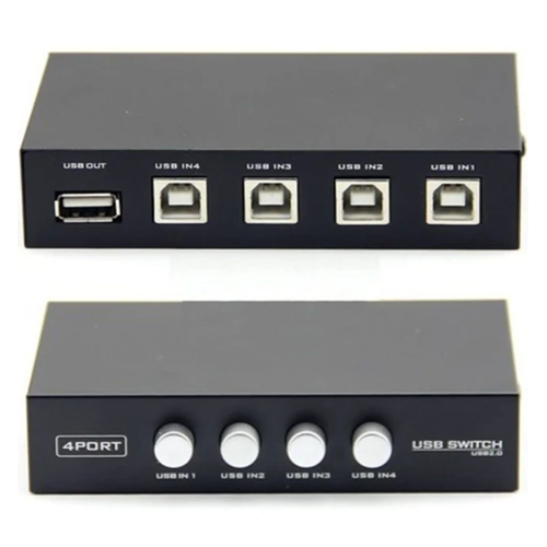 ALFAIS AL-3684 LPT SWITCH 4 PORT YAZICI PRINTER SWITCH ÇOKLAYICI