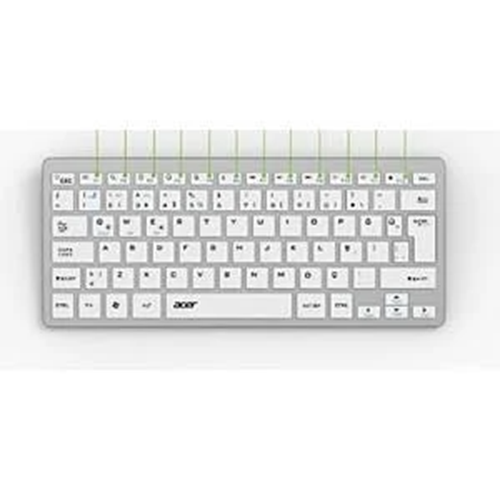 ACER OKR220 BEYAZ 2.4 GHZ BLUETOOTH KLAVYE