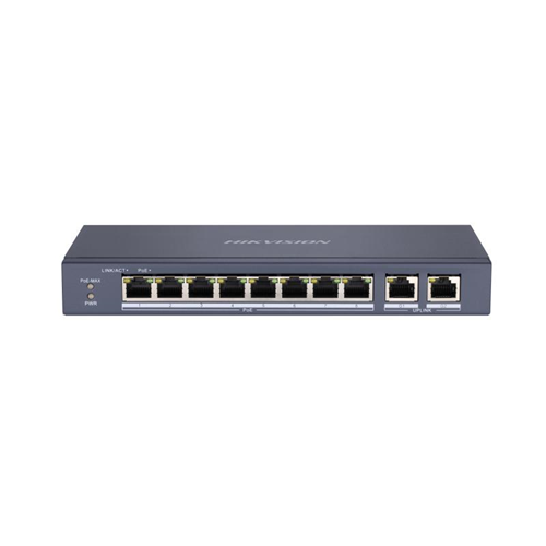 Hikvision DS-3E310P 8 Port PoE 10/100 Mbps CCTV IP Kamera Switch