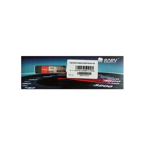 BORY 8 GB DDR4 2666MHz SO-DIMM NOTEBOOK RAM