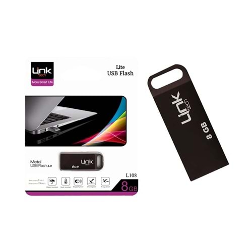 LİNK TECH L108 METAL 2.0 8GB FLASH BELLEK