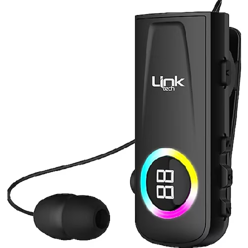 LINK-TECH V82 SOLİD MAKARALI EKRANLI BLUETOOTH HEADSET