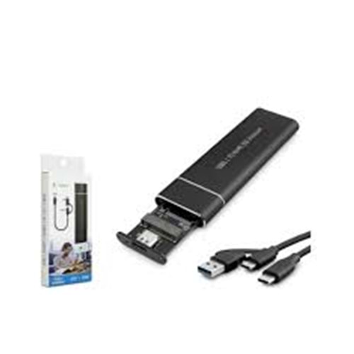 HADRON HDX1768 SSD KUTUSU TYPE-C3.1+USB 3,0 NVME
