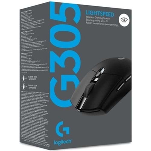 LOGİTECH G-305 LIGHTSPEED 12.000 DPI KABLOSUZ OYUNCU MOUSE - SİYAH
