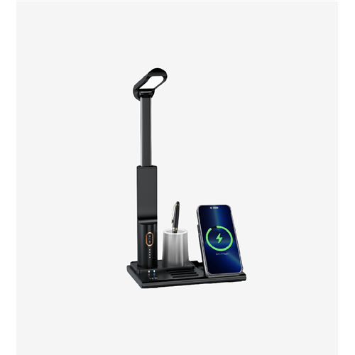 LINK-TECH W798 PREMIUM 3Ü 1 ARADA MASAÜSTÜ TELEFON TUTACAĞI & MAGSAFE WIRELESS ŞARJ ALETİ