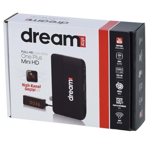 DREAM STAR ONE PLUS MİNİ HD HDMI UYDU CİHAZI