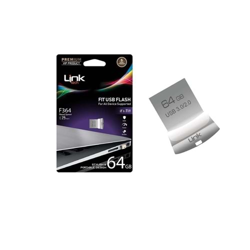 LINK TECH F364 PREMİUM FİT 64GB FLASH BELLEK