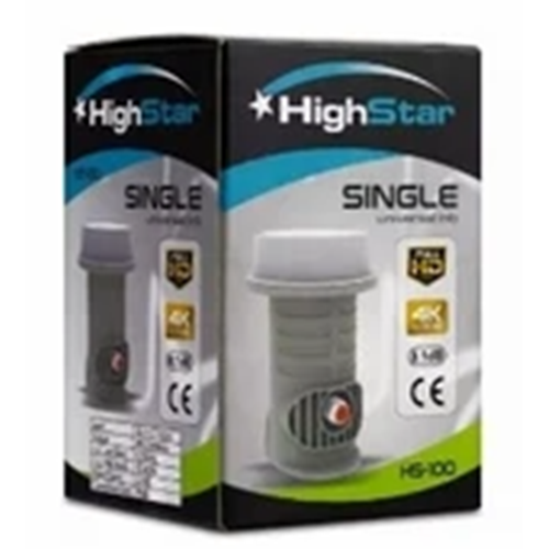 HIGHSTAR HS-100 TEKLİ LNB SINGLE