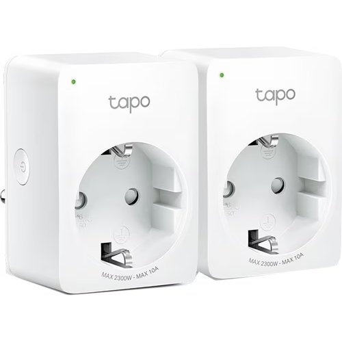 TP-LINK TAPO P100-2 MINI Wi-Fi AKILLI PRİZ 2'Lİ