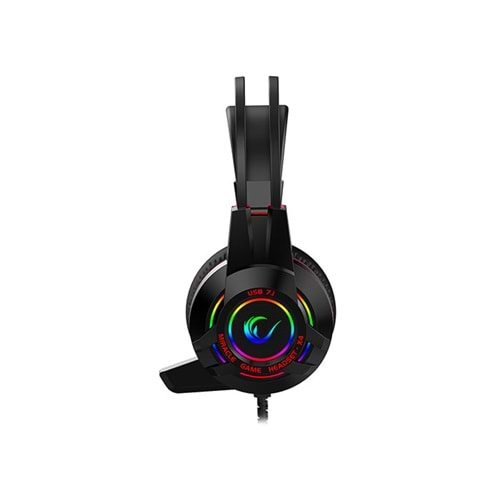 MIRACLE X4 SİYAH RGB LED 7.1 MİKROFONLU KULAKLIK