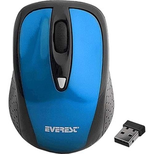 EVEREST SM-901 2.4GHZ WİRELESS MAVİ MOUSE