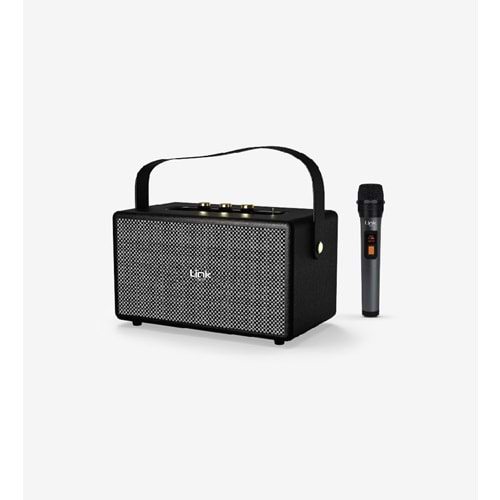 LİNK TECH LBS-M402 BLACK TAŞINABİLİR BLUETTOH HOPARLÖR