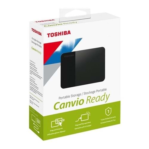 Toshiba Canvio Ready 1TB Harici Harddisk