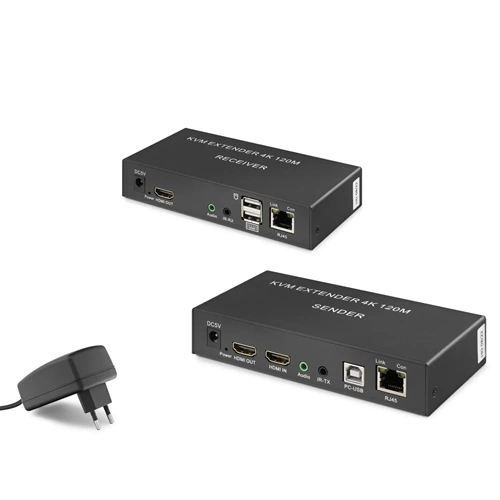 HADRON HDX1306 EXTENDER HDMI KVM 120MT USB Lİ
