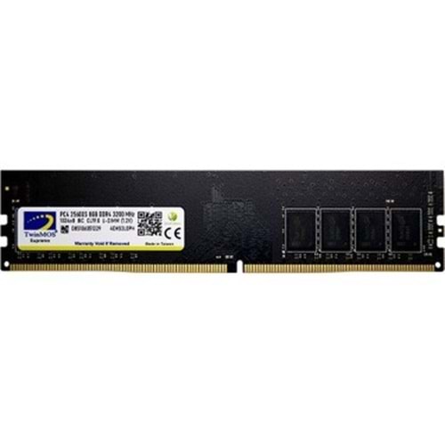 DESKTOP TWİNMOS 8 GB 3200 MHZ DD4 RAMDIMM RAM (MDD48GB3200D)
