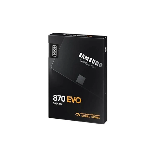 SAMSUNG 870 EVO SSD 500 GB 2.5 SATA3 560-530MB/s