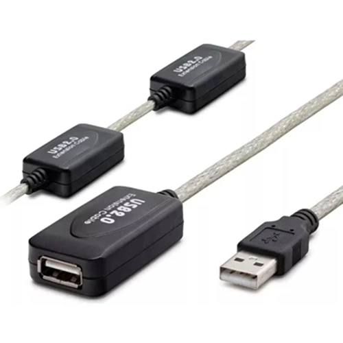HADRON HDX7537 KABLO DEVRELİ USB UZATMA 10MT