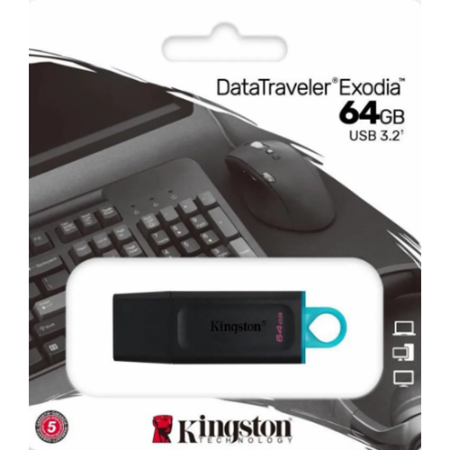 KINGSTON DATATRAVELER EXODIA DTX/64GB 64GB USB 3.2