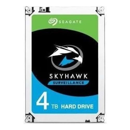 SEAGATE 4TB 3.5 5900RPM 256MB SATA3 (ST4000VX016) 7/24 GÜVENLİK DİSKİ
