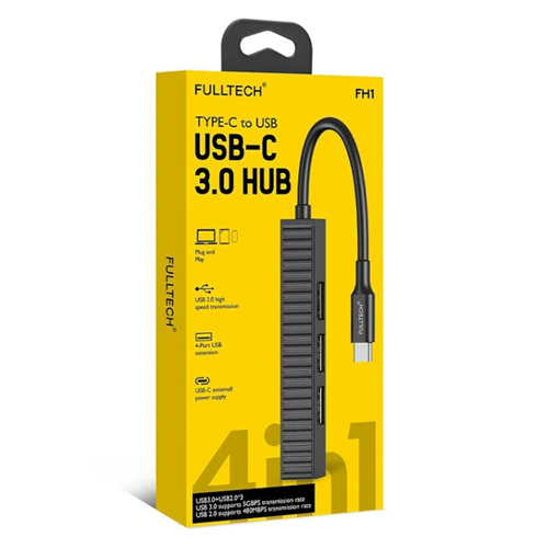 FULLTECH TYPE-C TO USB 3.0HUB FH1