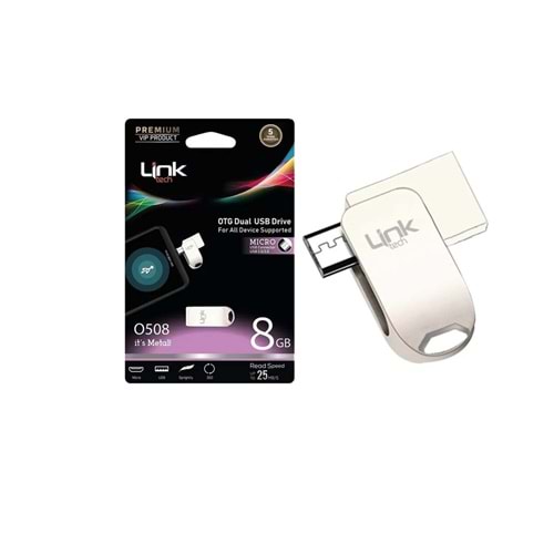 LINK TECH O508 MICRO OTG 8GB FLASH BELLEK