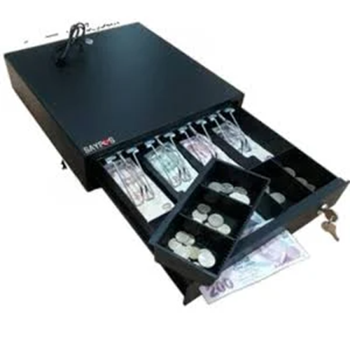 AÇMA BUTONLU 4 BANKNOT GÖZLÜ ORTA BOY PARA ÇEKMECESİ 33,5X37X9CM