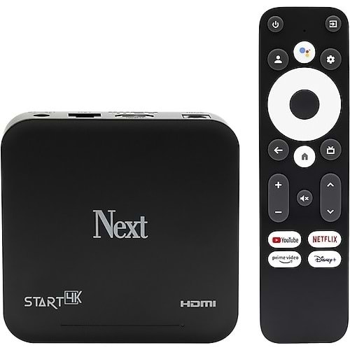 NEXT START 4K UHD GOGGLE TV ANDROİD TV BOX GOGGLE SERTFİKALI 2G RAM