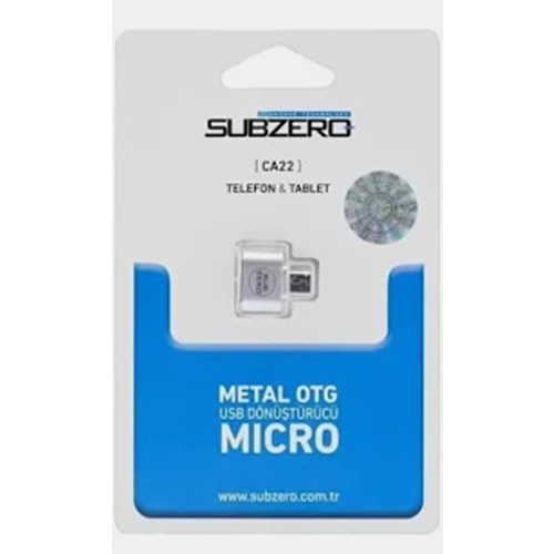 SUBZERO CA16 MİCRO USB DÖNÜŞTÜRÜCÜ